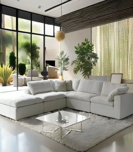 Luxury Feathers Cloud Sofa
